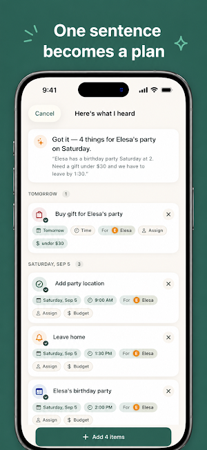 Lighten: Family Hub & Planner Screenshot 1