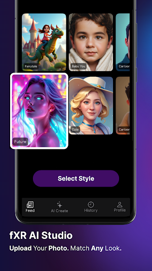 fXR Studio: AI Image Generator Screenshot 1