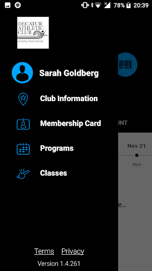 Decatur Athletic Club Screenshot 1