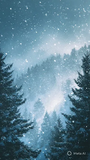 Snow Wallpaper Screenshot 2