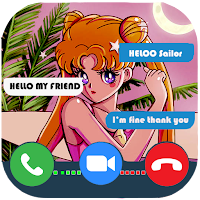sailor moon fake call
