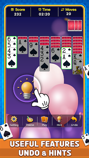 Spider Solitaire Screenshot 1