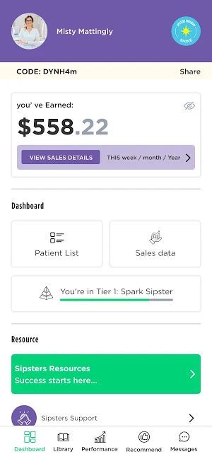 SmileSip Screenshot 1