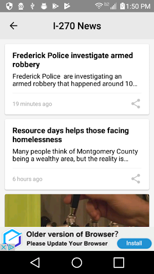 I-270 News Screenshot 1