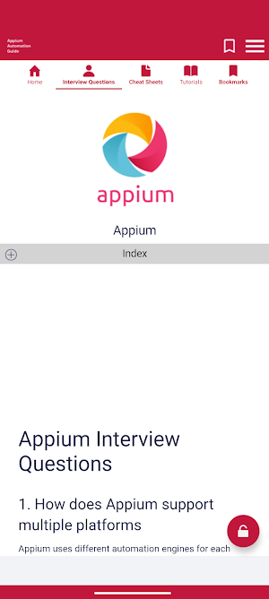 Automation Guide Appium Screenshot 1