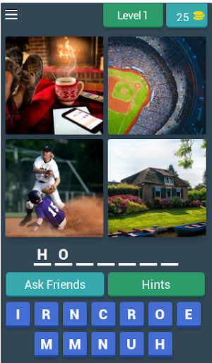 4 Pics 1 Word: Guess The Answe Screenshot 0