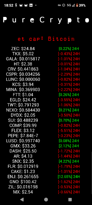 PureCrypto Screenshot 0