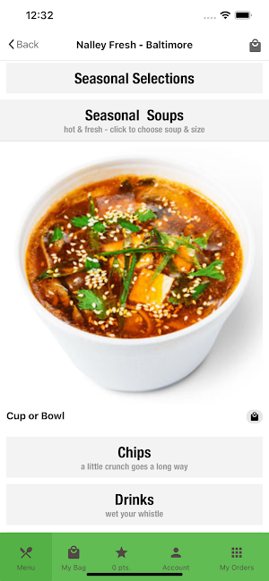 Nalley Fresh Online Ordering Screenshot 3