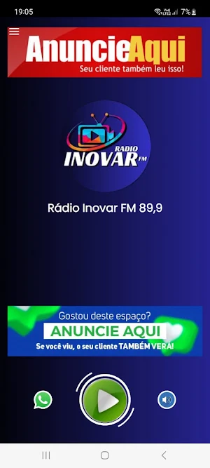 Rádio Inovar FM 89,9 Screenshot 2