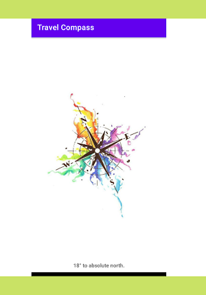 Travel Compass Screenshot 2
