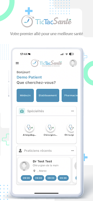 TicTacSanté Screenshot 0