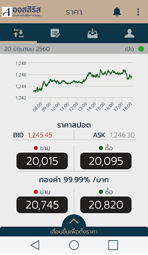 Ausiris Gold Investment Trade Screenshot 2