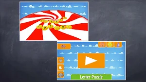 Letter Puzzle: Learn To Read Screenshot 1