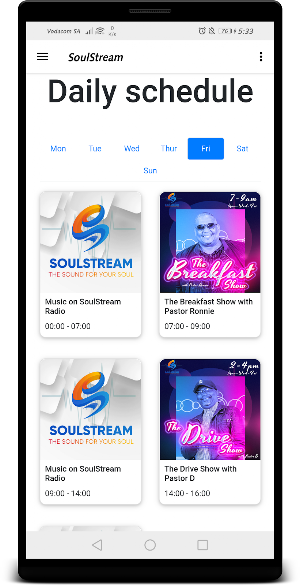 Soul Stream Radio Screenshot 1