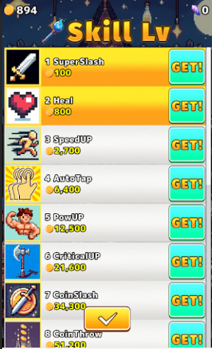 Hack and slash clicker Screenshot 3