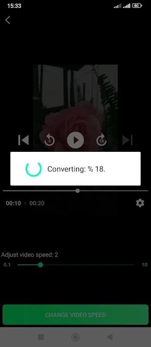 Change video speed Screenshot 3