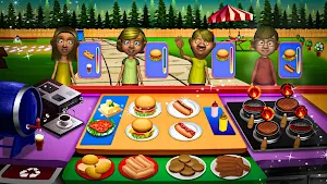 Food Fair Burger Van Cooking Screenshot 0