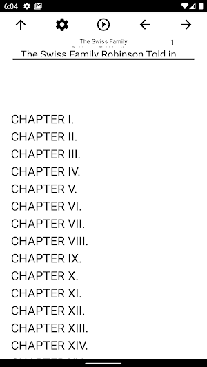 Book, The Swiss Family Robinso Screenshot 0