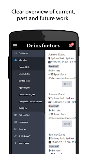 Drinxfactory Connect Screenshot 2