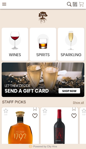 Oak Liquor Cabinet Screenshot 1
