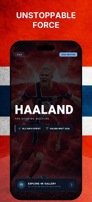 Haaland Wallpaper 2026 Screenshot 0