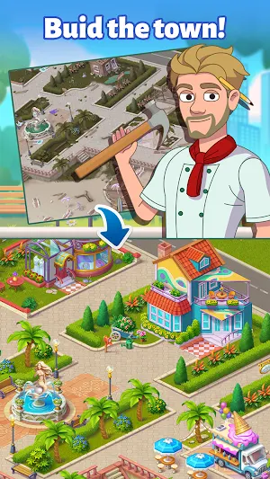 Town Horizon: Merge It Screenshot 1