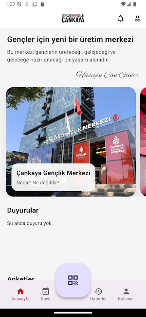 Çankaya Gençlik Merkezi Screenshot 0