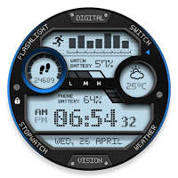 Digital Vision Watch Face