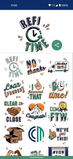 CCM Stickers Screenshot 0
