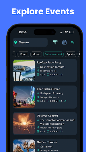 Watevent: Local Fun Events Screenshot 0
