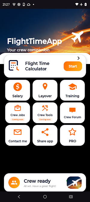 FlightTimeApp: Crew & Layovers Screenshot 3