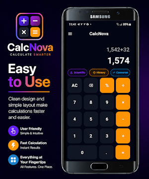 Calculator - CalcNova Screenshot 2