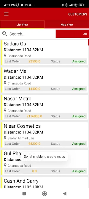SmartSales Screenshot 2