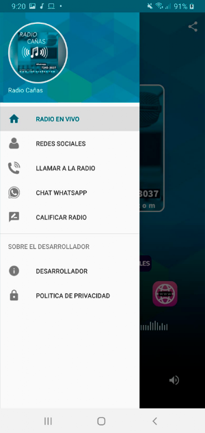 Radio Cañas Screenshot 2