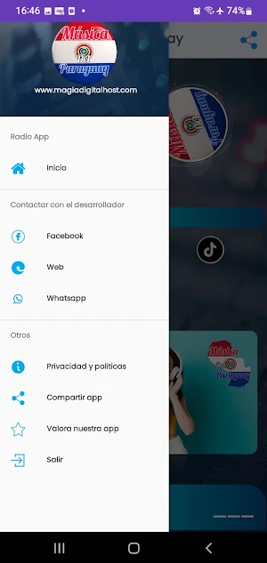 Musica del Paraguay Screenshot 2