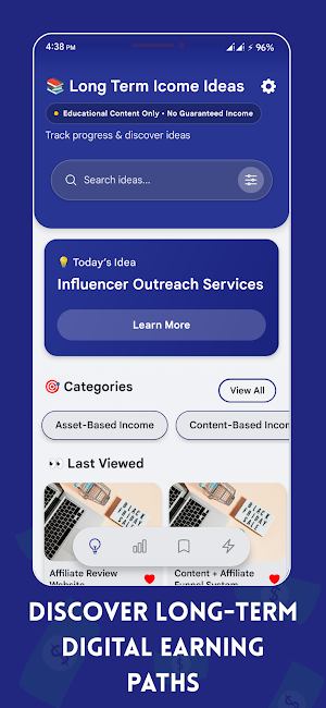Long Term Online Income Ideas Screenshot 1