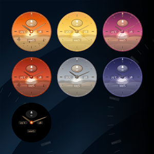 Desert Sunset Watch Face Screenshot 2
