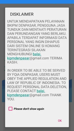 BKIPM Denpasar Screenshot 2