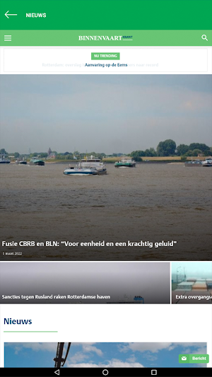 Binnenvaartkrant Screenshot 1