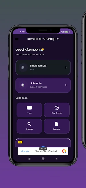 Remote for Grundig Smart TV Screenshot 0