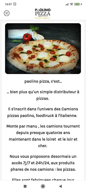 PaolinoPizzas Screenshot 1