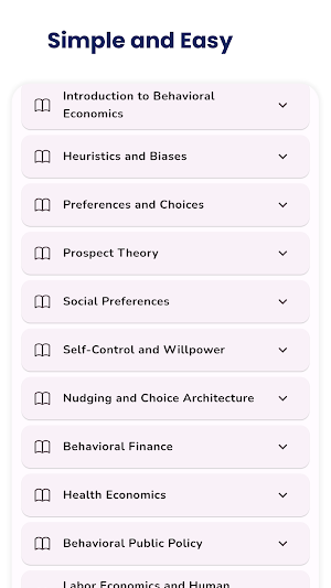 Behavioral Economics Screenshot 0