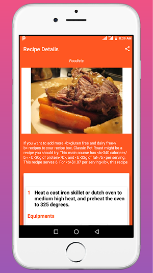Food Recipes Screenshot 3