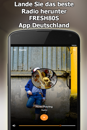 Radio FRESH80S Online Kostenlos Deutschland Screenshot 1