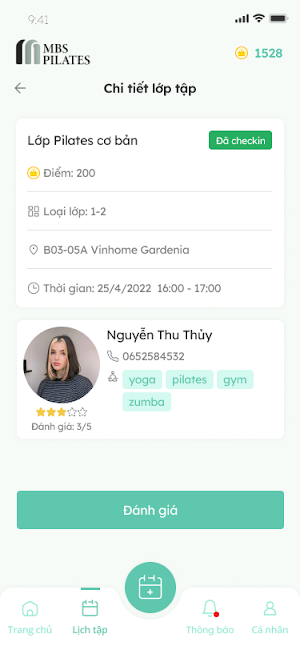 MBS Checkin Member Screenshot 2