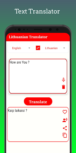 Lithuanian Translator Screenshot 2