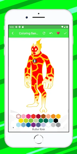 Ben coloring Book game learn Screenshot 1