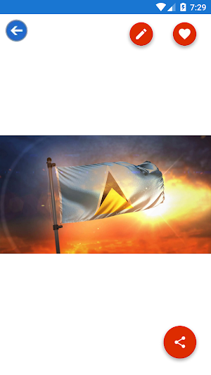 Saint Lucia Flag Wallpaper: Fl Screenshot 1