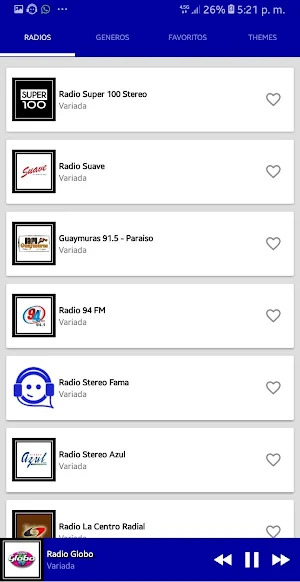 Radios de Honduras Screenshot 2