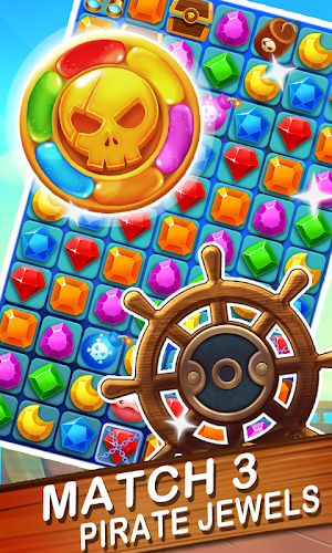 Pirate Jewels Treasure - Jewel Matching Blast Screenshot 2
